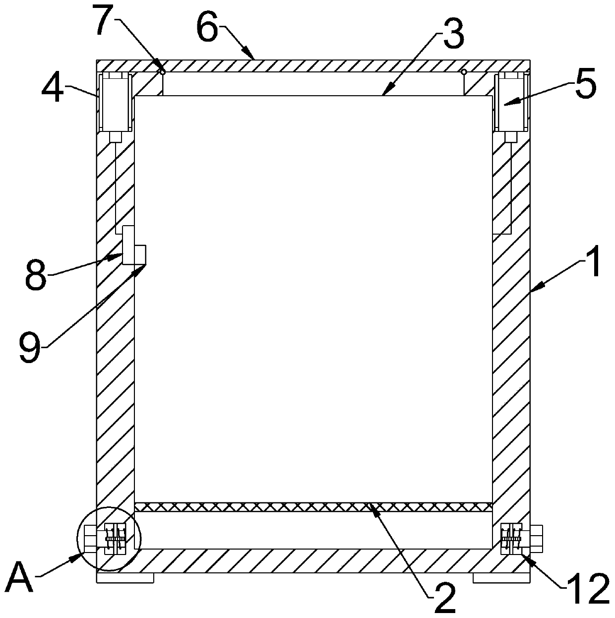 Electrically automated anti-explosion power cabinet