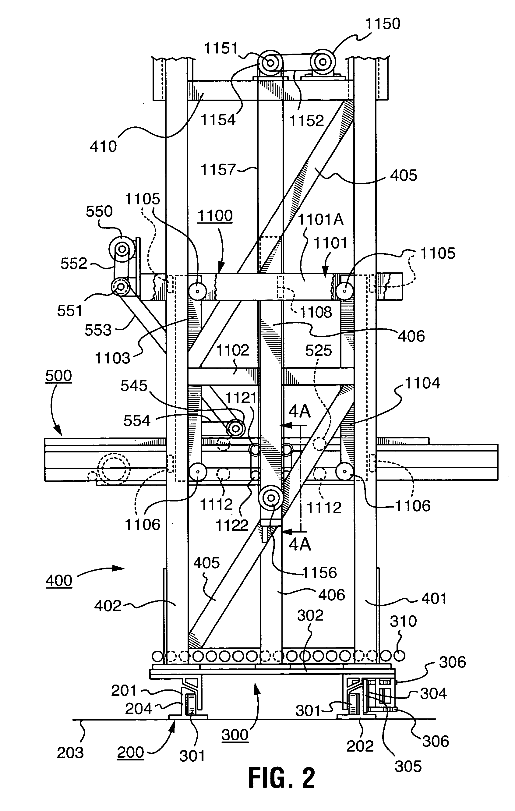 Article retrieving and positioning system and apparatus for articles, layers, cases, and pallets