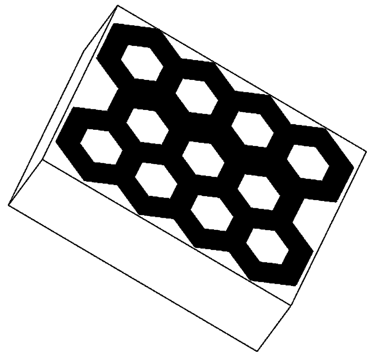 Graphene-containing graphene/ceramic conductive composite material and preparation method thereof