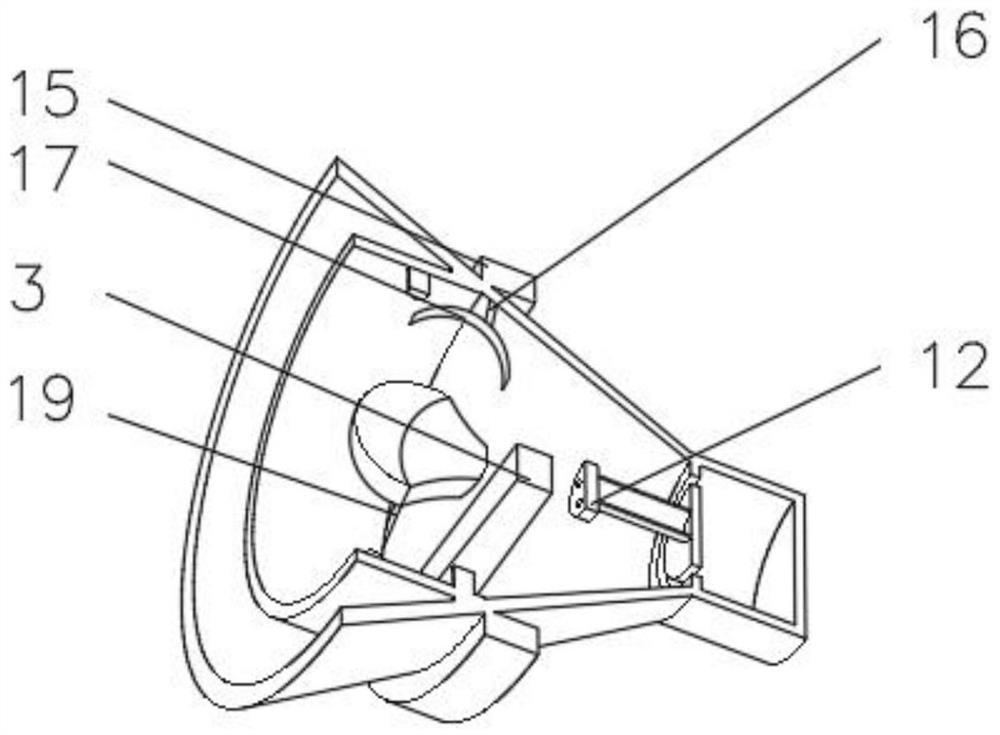 Automobile part paint spraying device