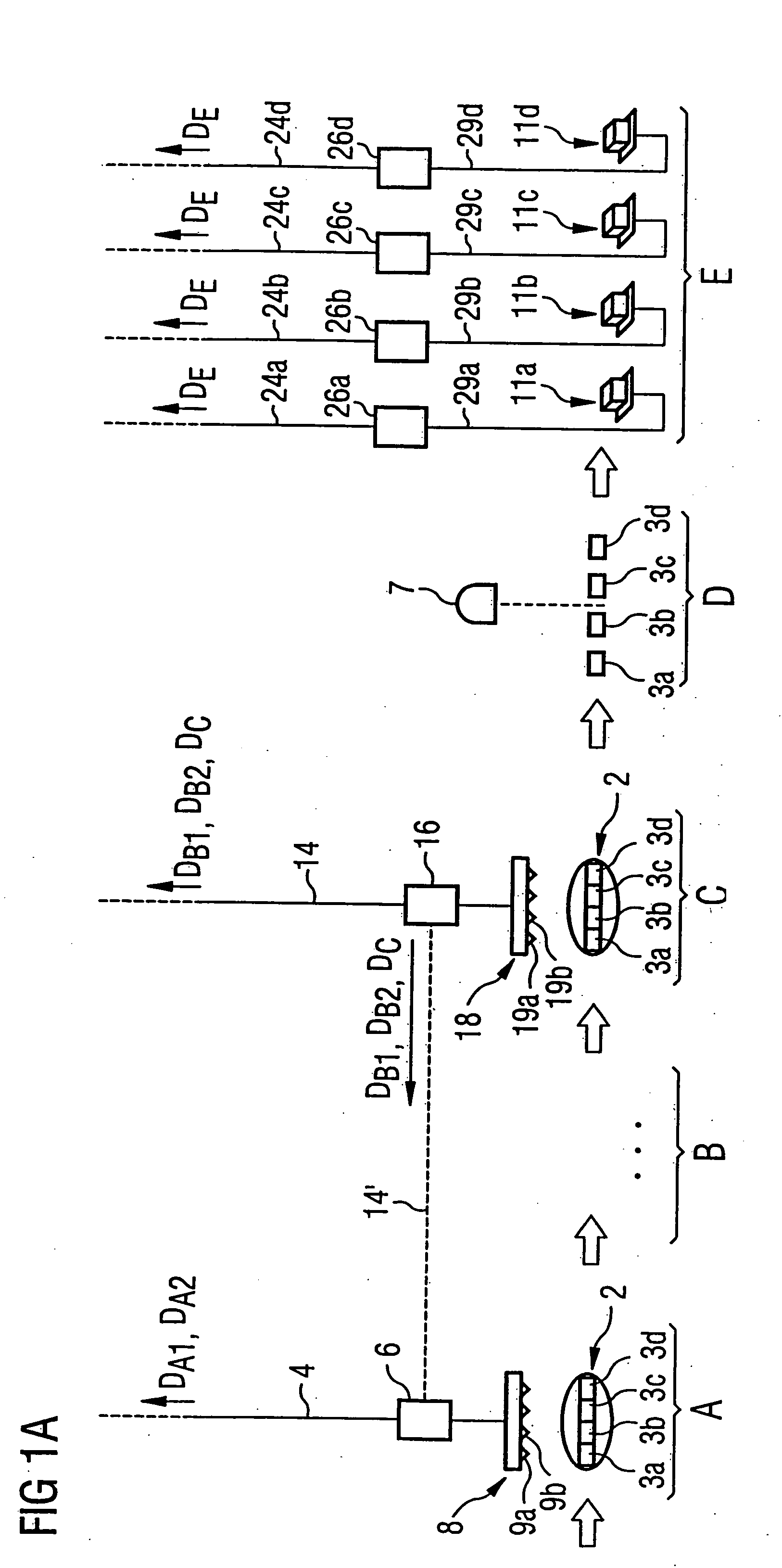 Semi-conductor component test process and a system for testing semi-conductor components