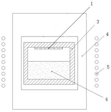 Device and method for preparing high-quality large-diameter SiC single crystal