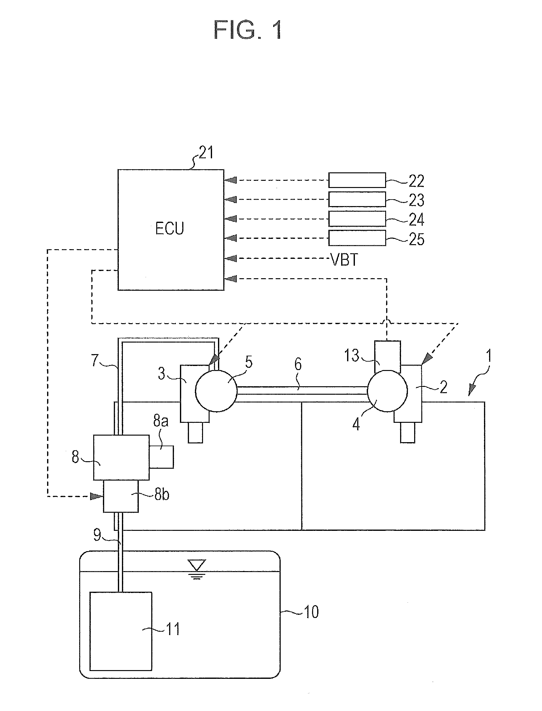 Apparatus for Diagnosing Fuel Pressure Sensor Characteristic Fault