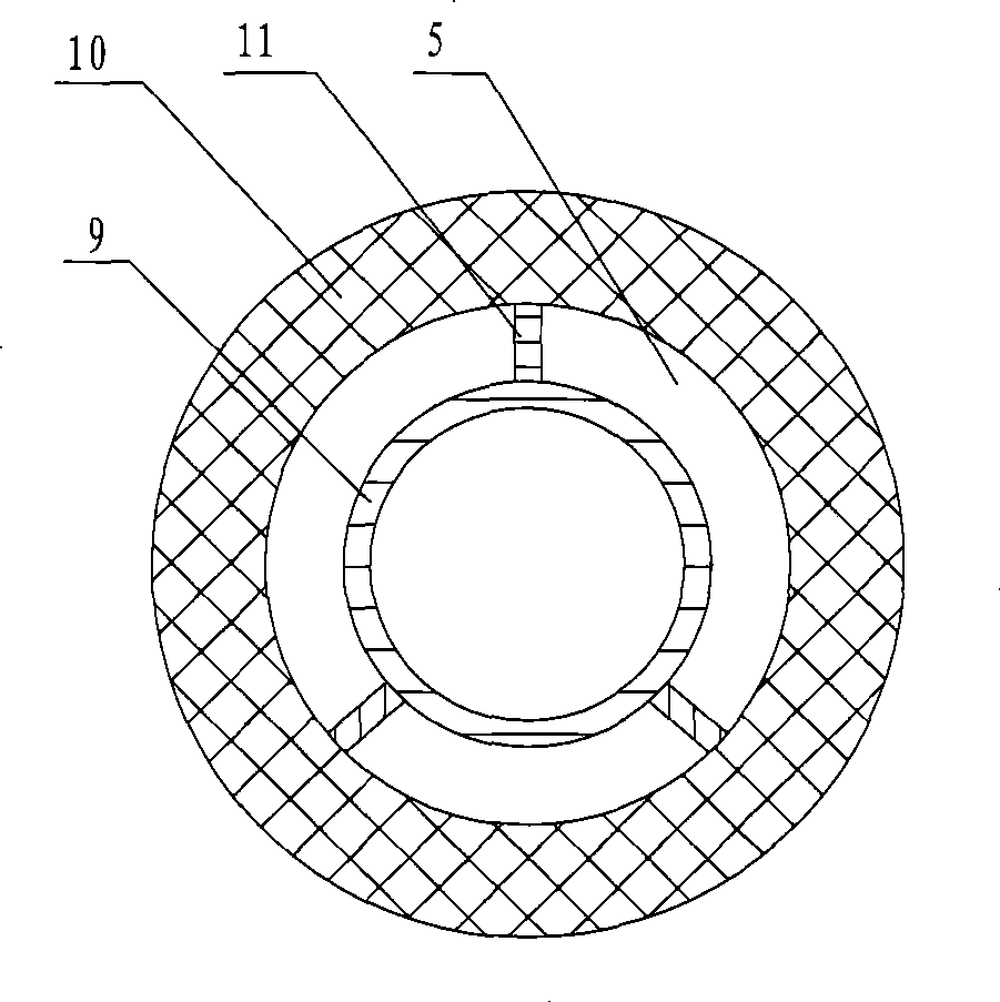 Filter drum type precipitator