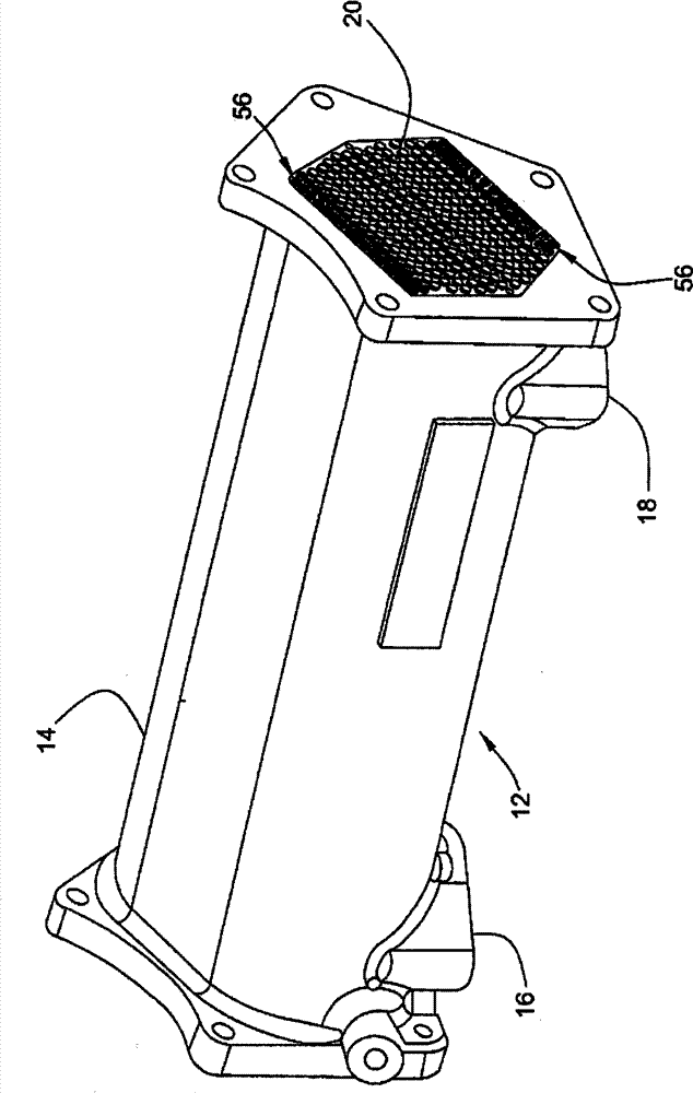 Composite heat exchanger end structure