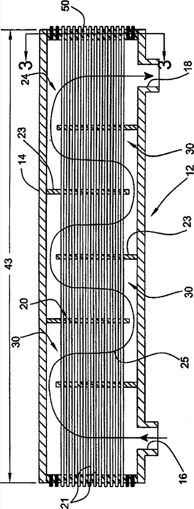 Composite heat exchanger end structure