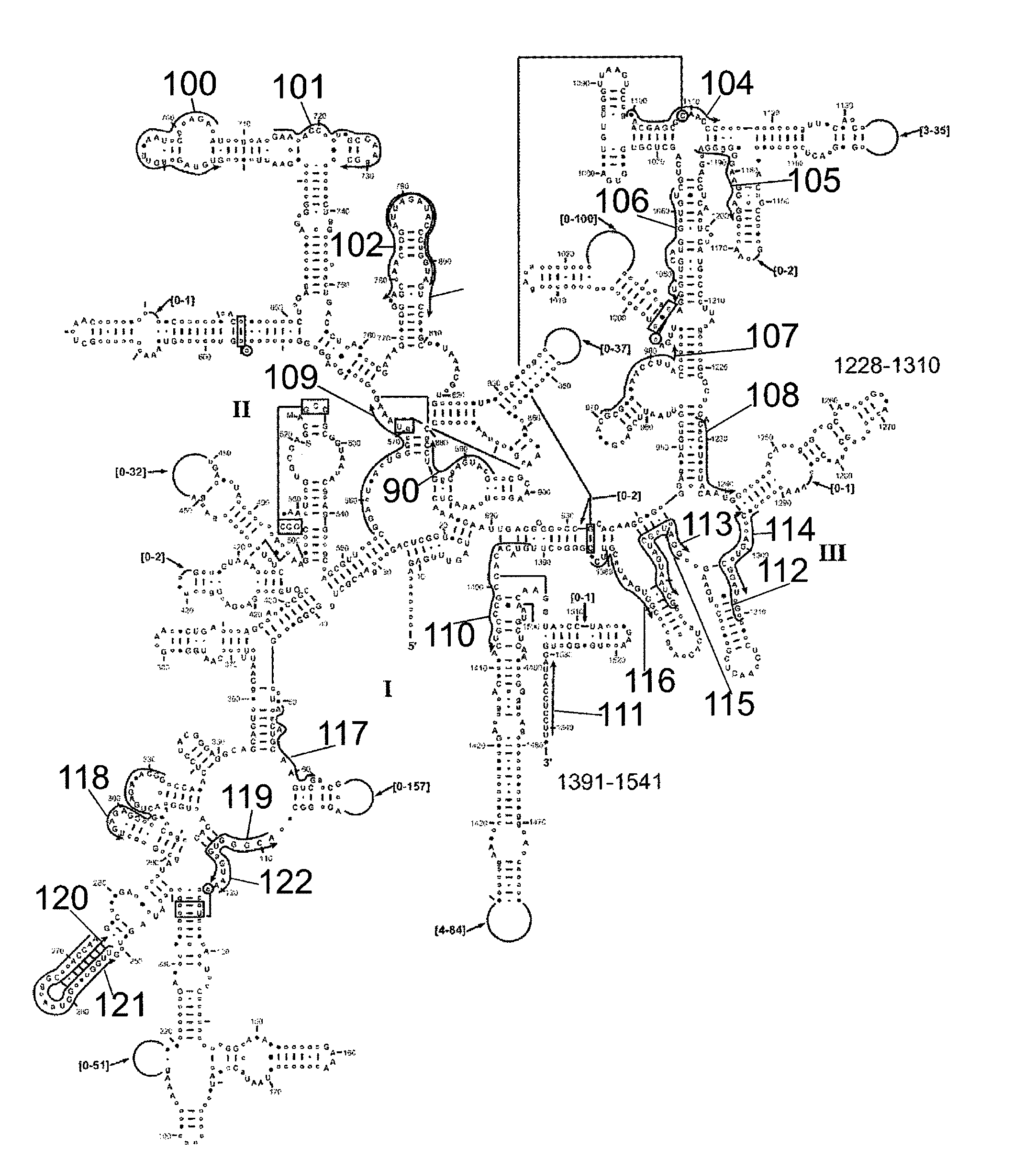 Secondary Structure Defining Database And Methods For Determining Identity And Geographic Origin Of An Unknown Bioagent Thereby