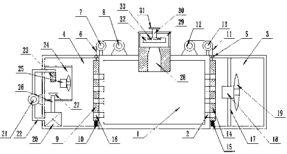 Light steel board room with ventilation cooling function