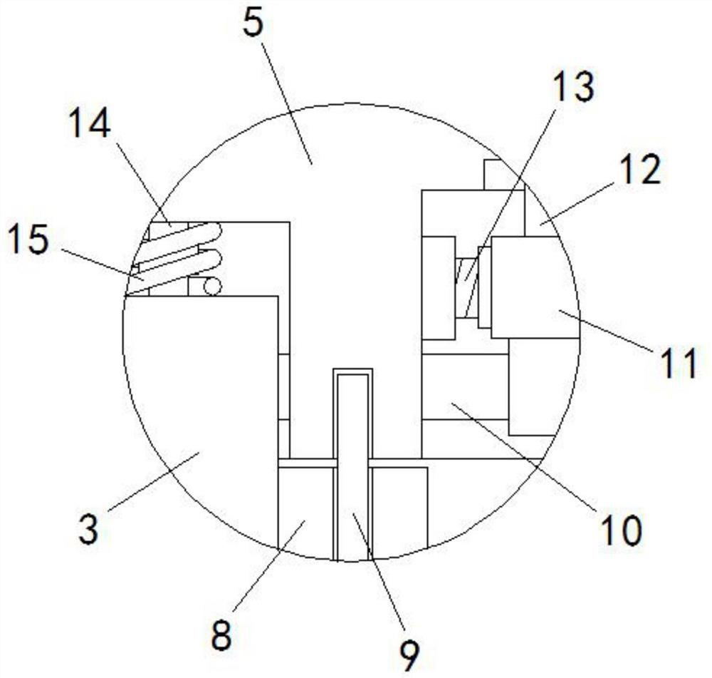 Working table convenient to disassemble and assemble and used for intellectual property research and development