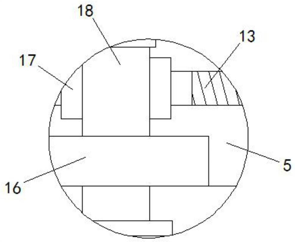 Working table convenient to disassemble and assemble and used for intellectual property research and development