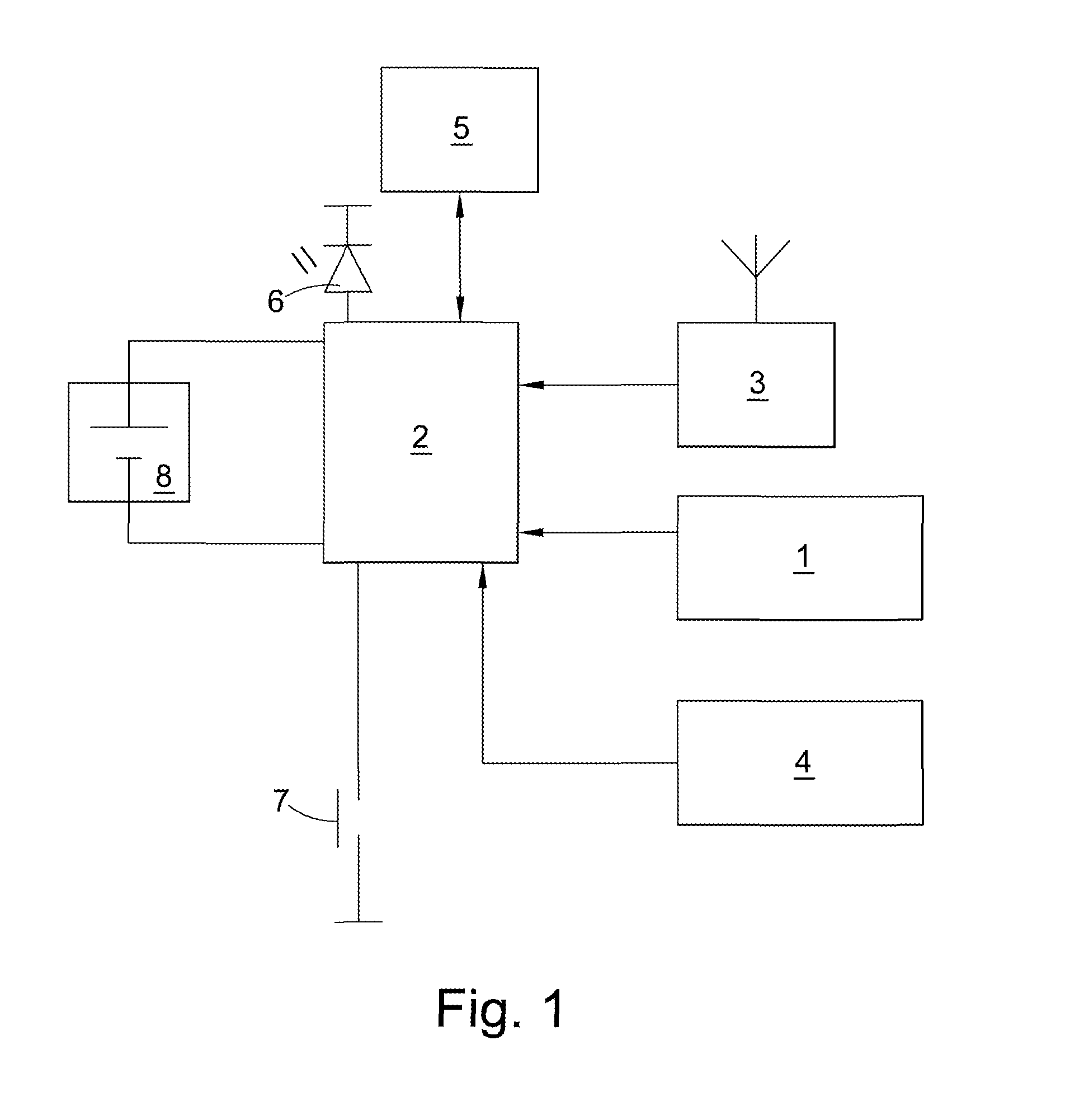 Battery-powered light level sensing device