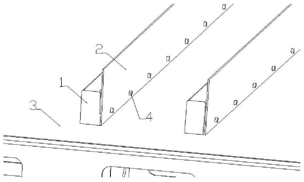 A preparation method of "j" type reinforced wall panel preform suitable for rfi process