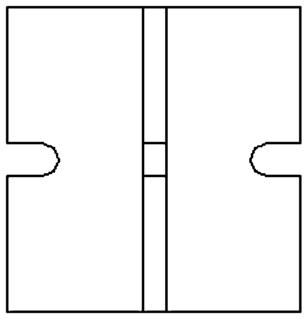 Shear connecting piece for corrugated steel web-concrete combined box girder bridge structure