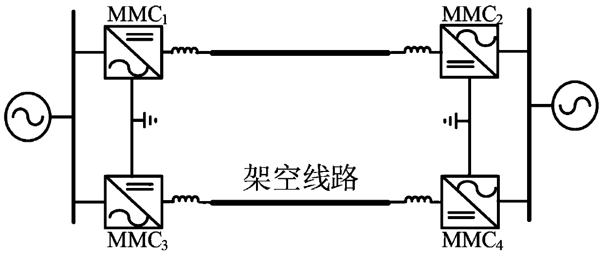 Single-ended traveling wave ultra-high-speed protection system and method for flexible direct-current transmission line