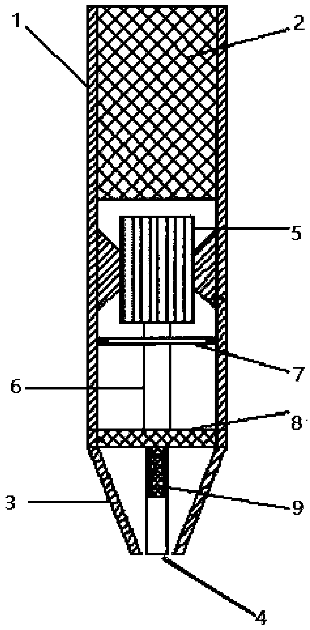 Comprehensive treatment device for hair follicle extraction