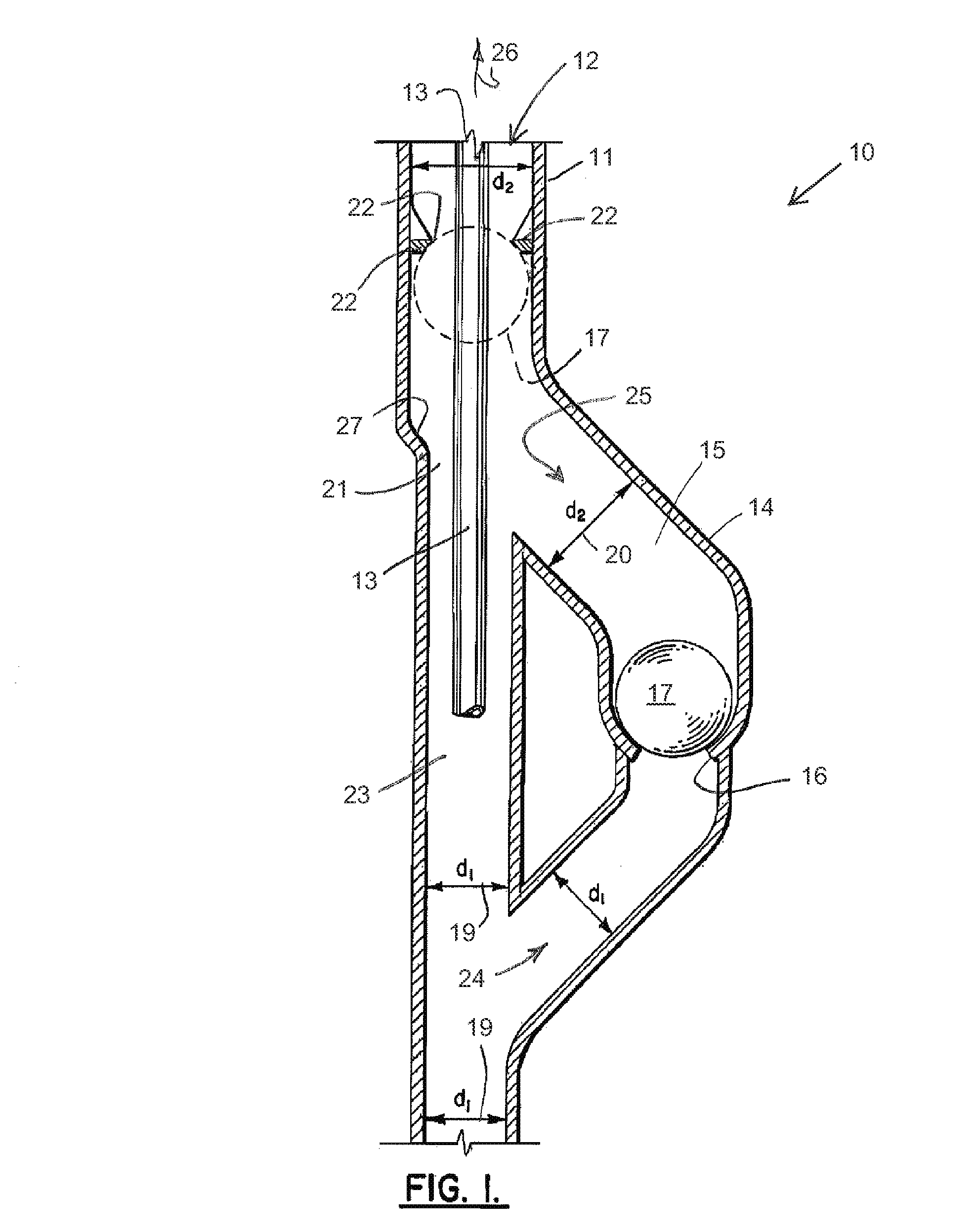 Oil well safety valve apparatus and method