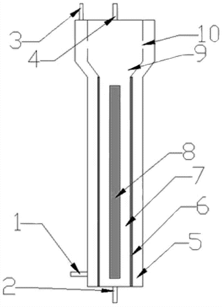 Compound ozone light-catalyzed reaction device