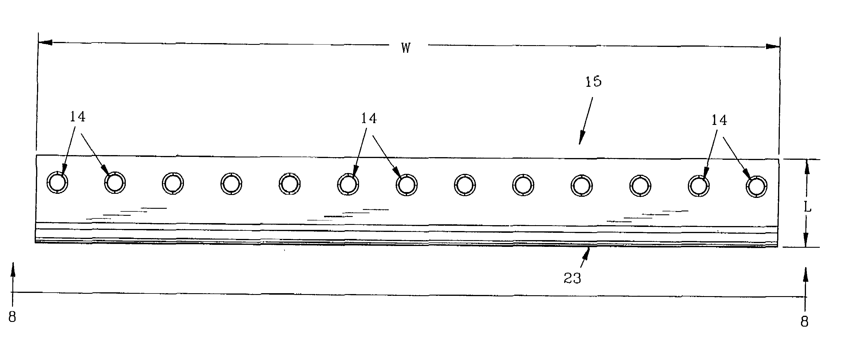 Mower bed blade method