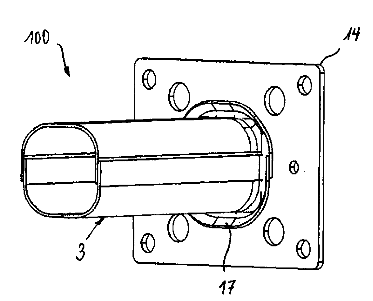 Crash box and bumper for a motor vehicle