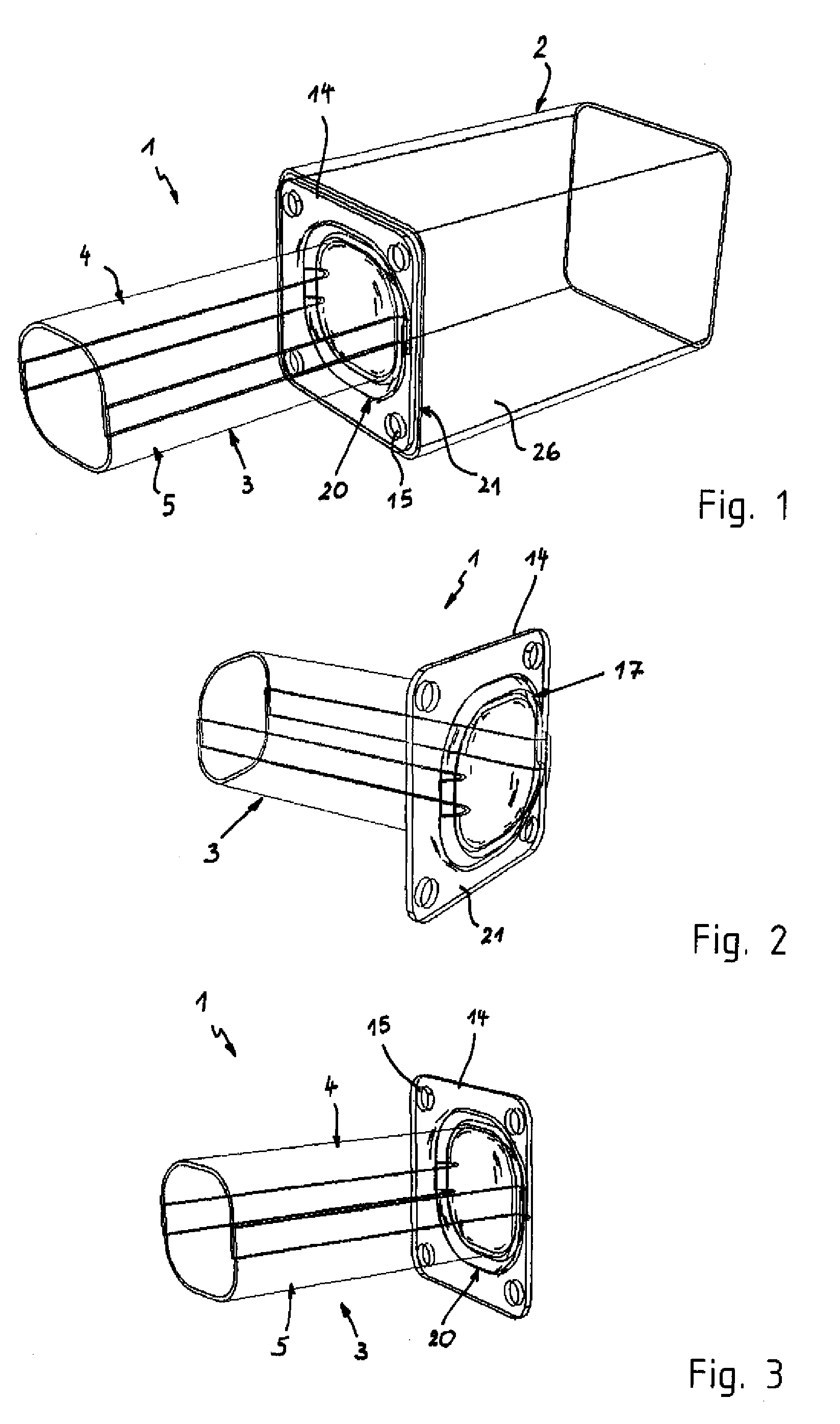 Crash box and bumper for a motor vehicle