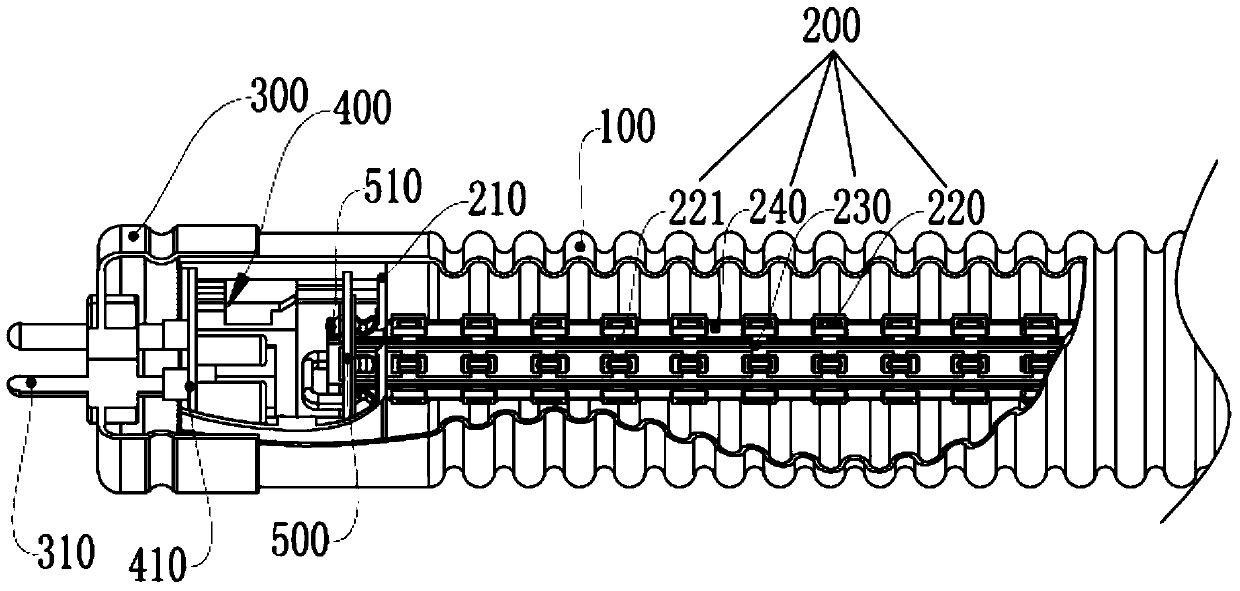 A full-circle LED light tube