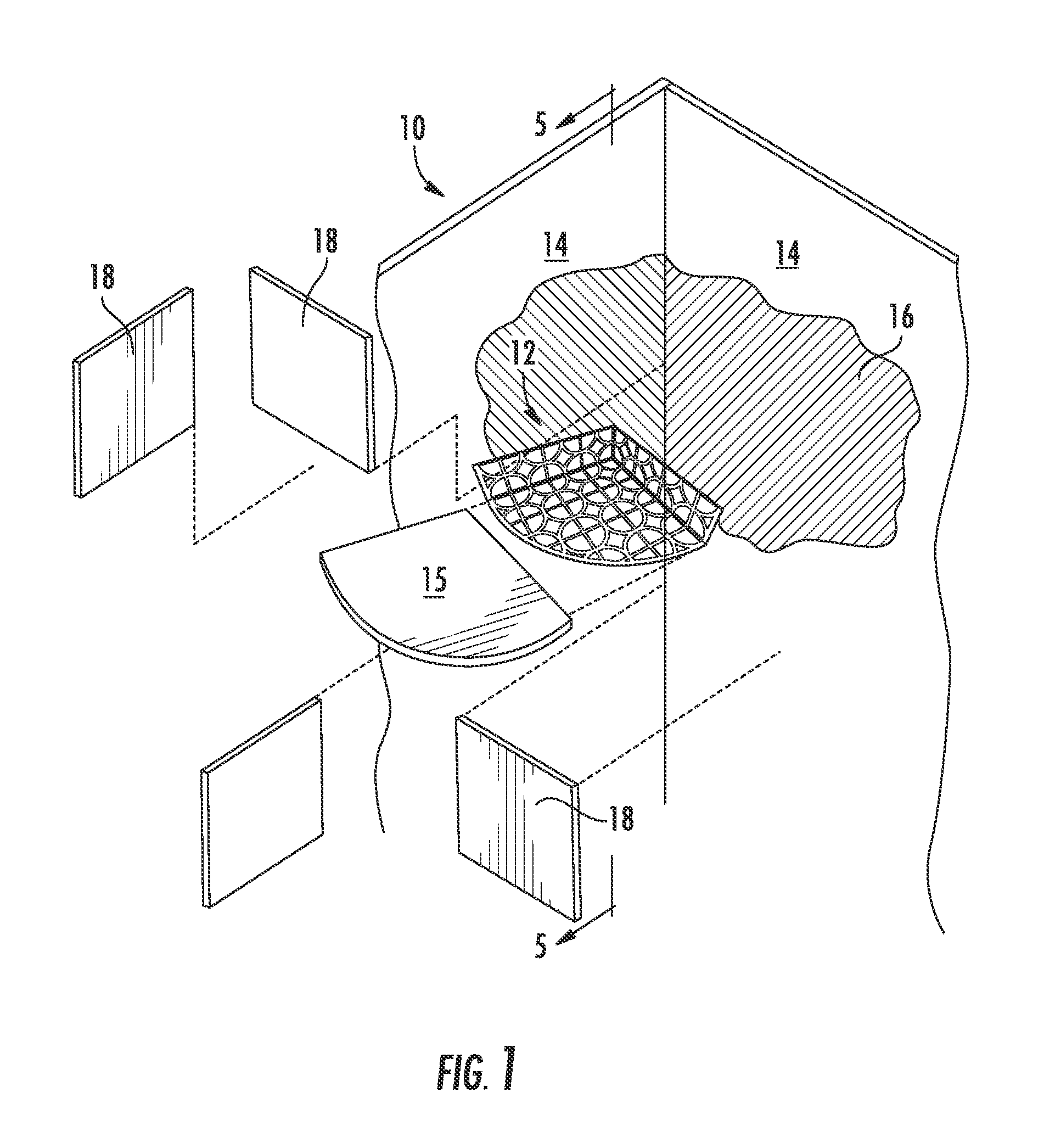 Tiled structures and brackets therefor