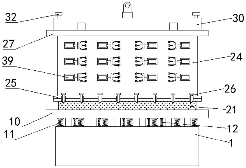 An assembled prefabricated square culvert forming device and its manufacturing process