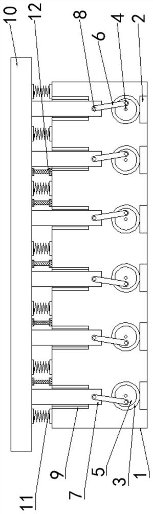 An assembled prefabricated square culvert forming device and its manufacturing process