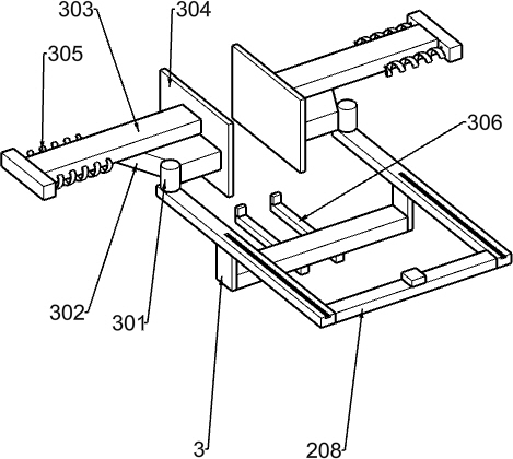 A metal waste recycling and processing device based on extrusion principle