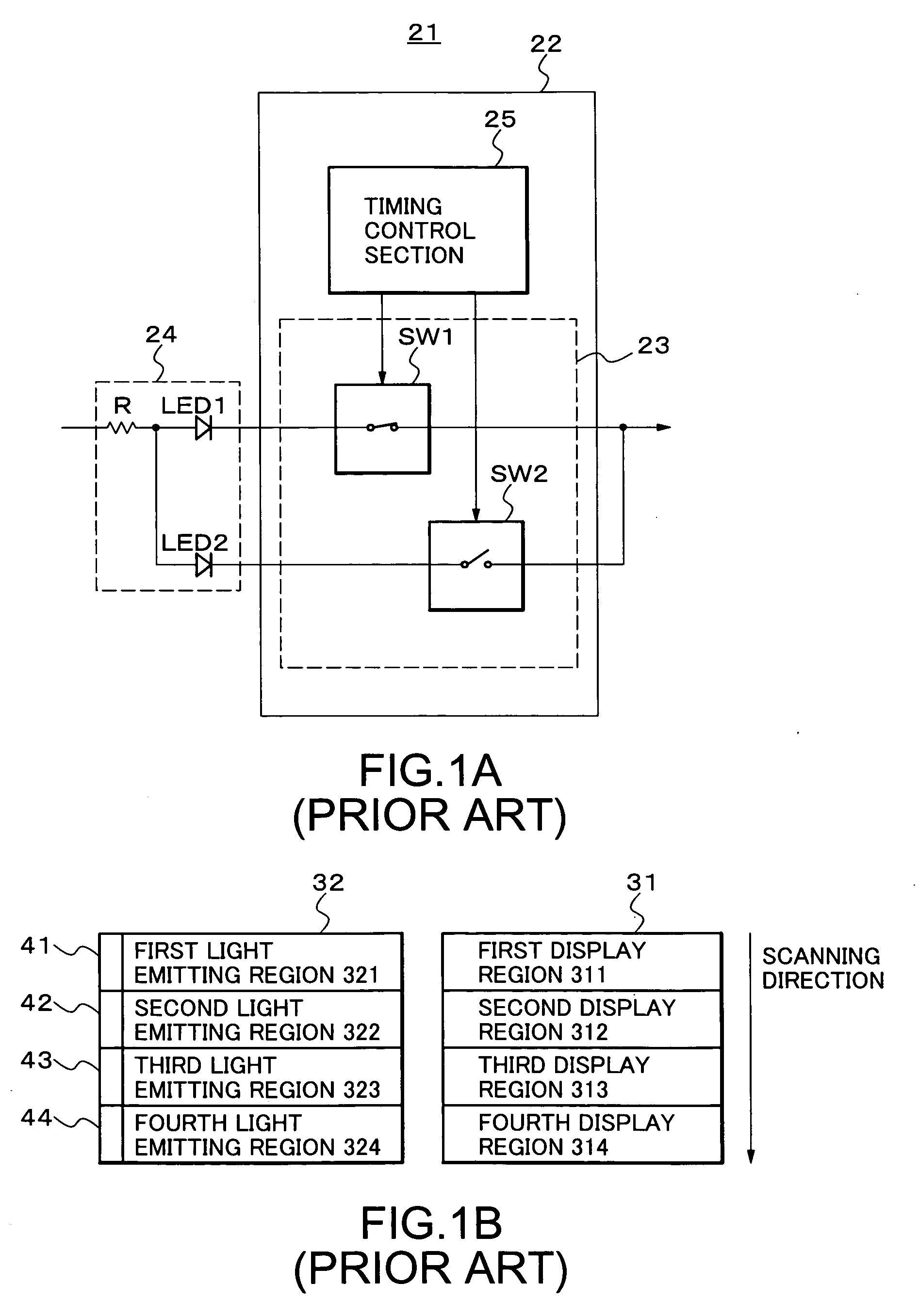 Lighting device, liquid crystal display device, mobile terminal device and its controlling method