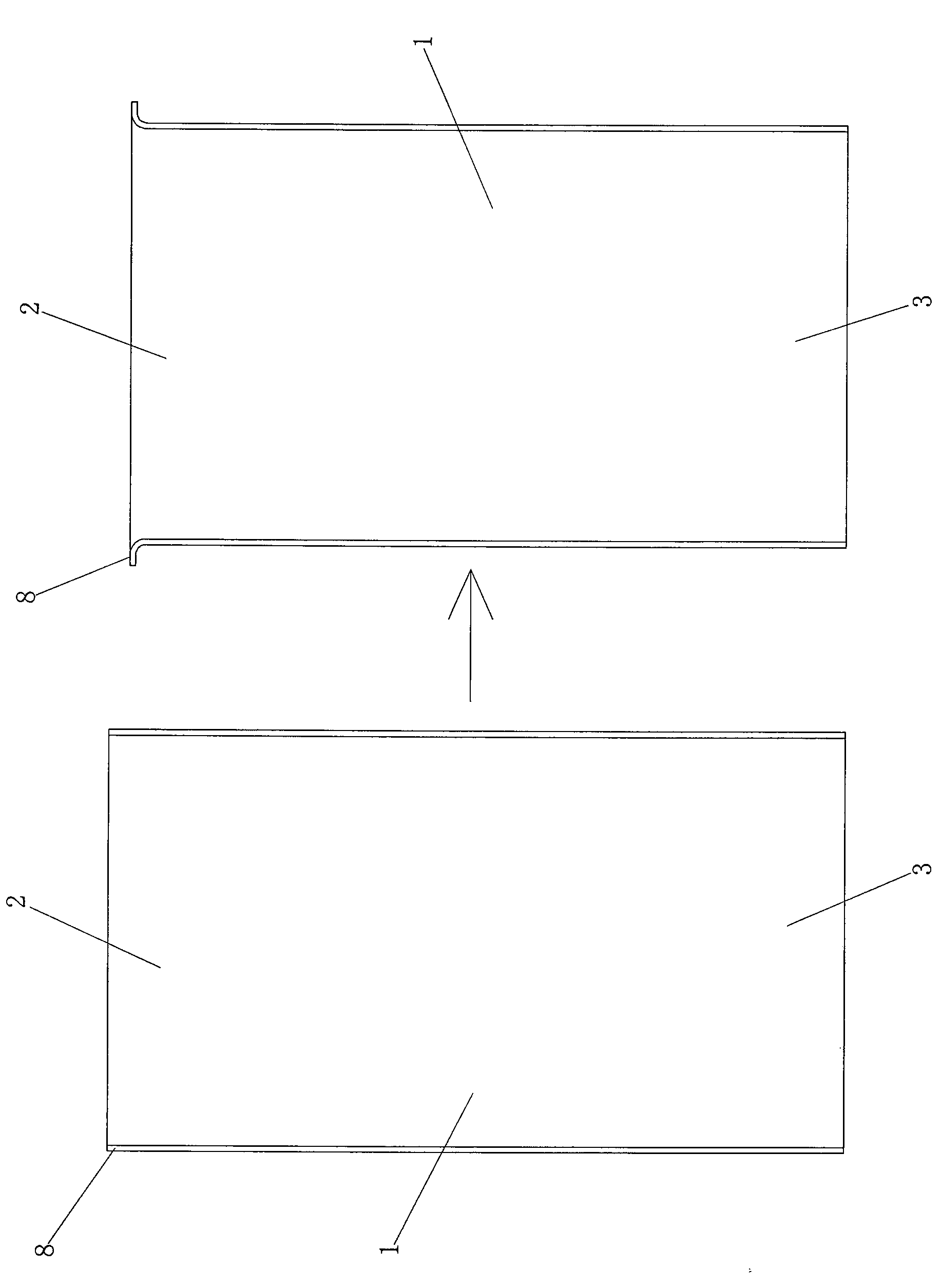 Full-automatic high-speed manufacturing method and full-automatic high-speed manufacturing device of metal packaging tank body