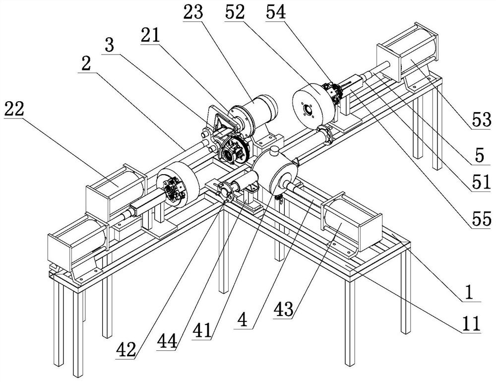 Electric locomotive speed reducer assembly noise testing device and testing method thereof