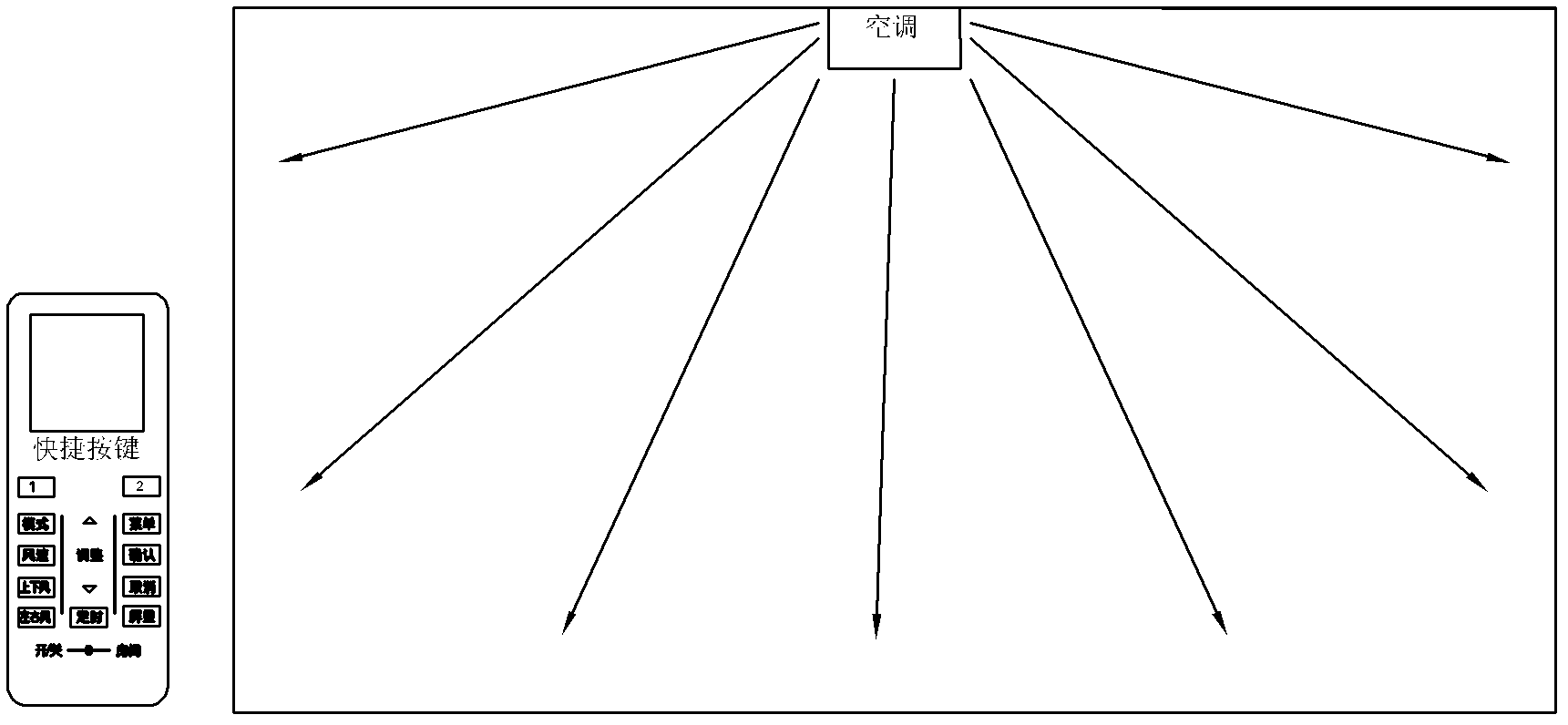 Air conditioner and quick air supply control method thereof