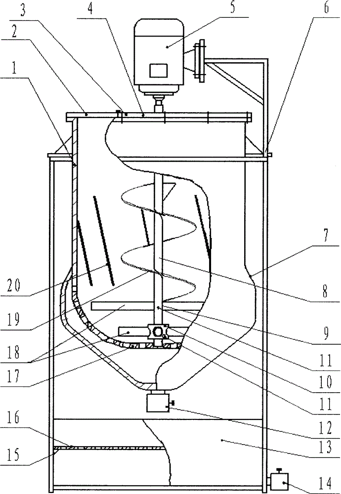 Hulling machine