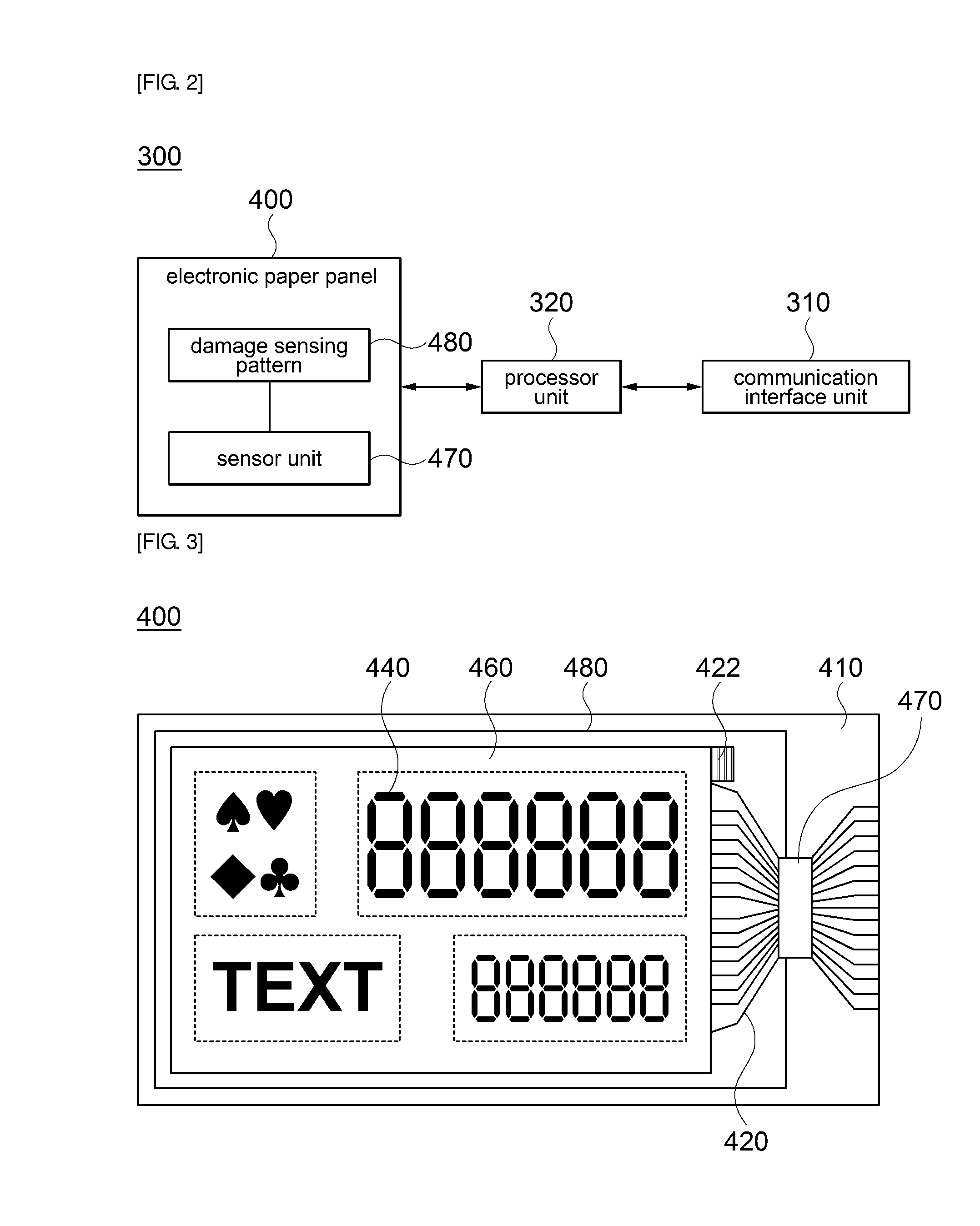 Electronic paper panel and electronic shelf lavel system and method for driving thereof