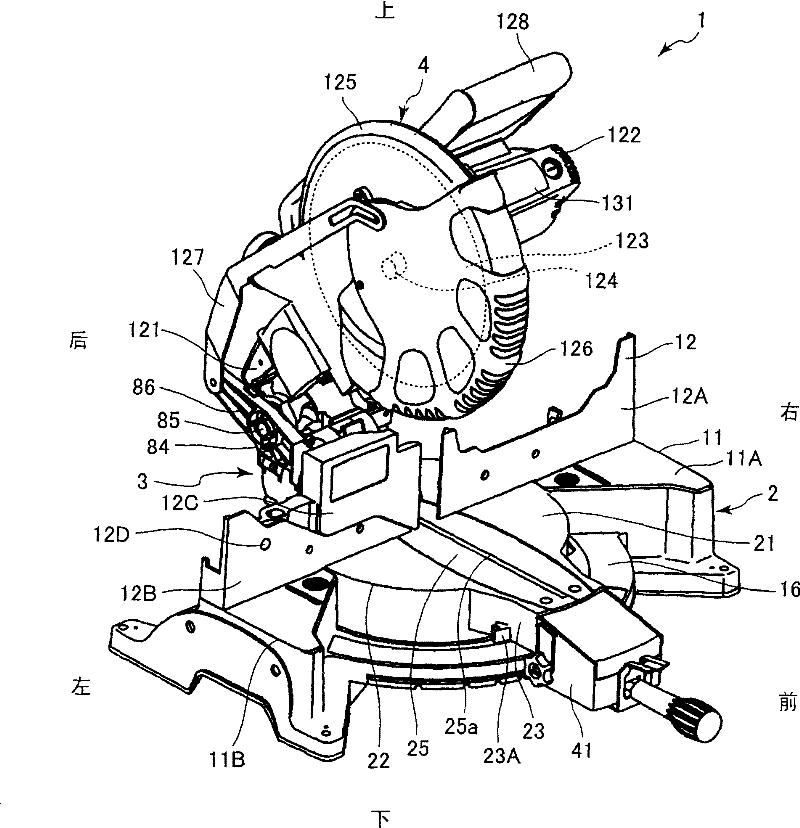 Miter saw having digital display