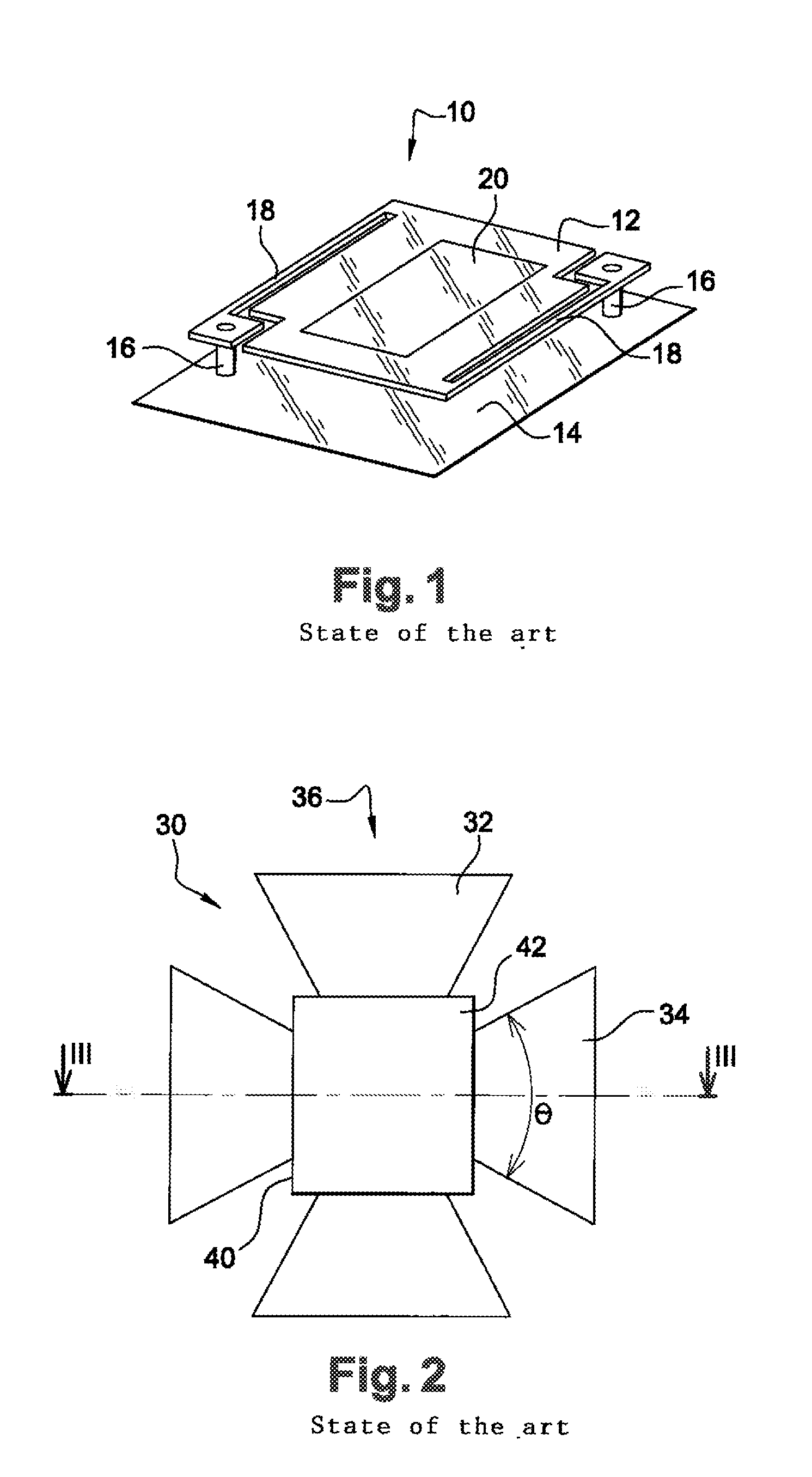 Bolometric detector of an electromagnetic radiation in the terahertz range and array detection device comprising such detectors