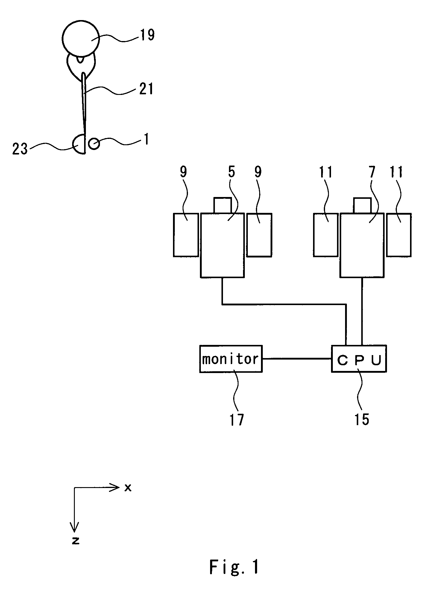 Ball motion measuring apparatus