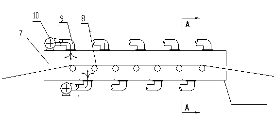 Production process for special paper adhesive tape for gypsum board with paper surface