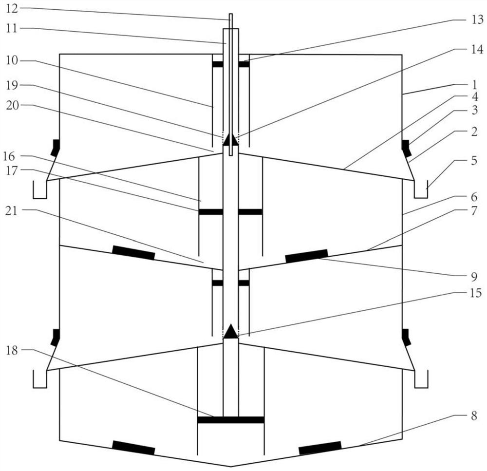 Ecological intercropping net cage for precious marine products