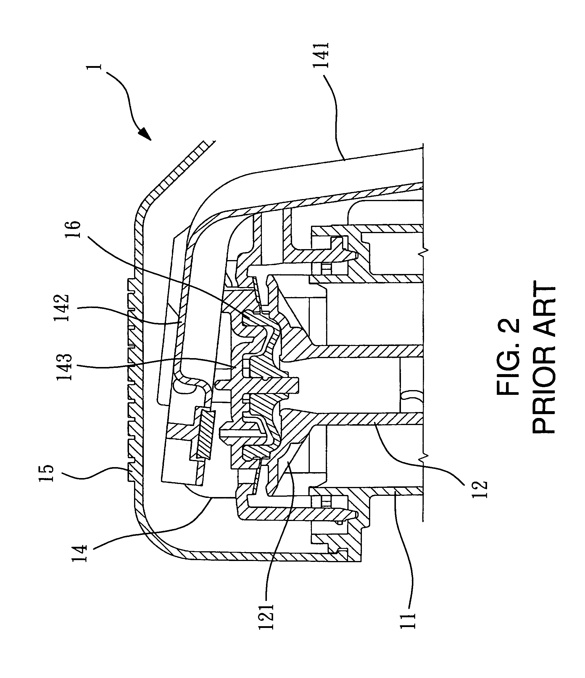 Water inlet device for a water tank