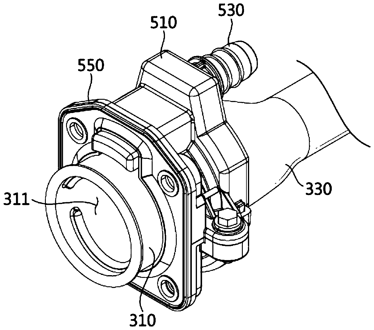 Fuel filler assembly and manufacturing method thereof