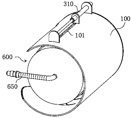 Parenteral nutrient solution preparation device and preparation method thereof