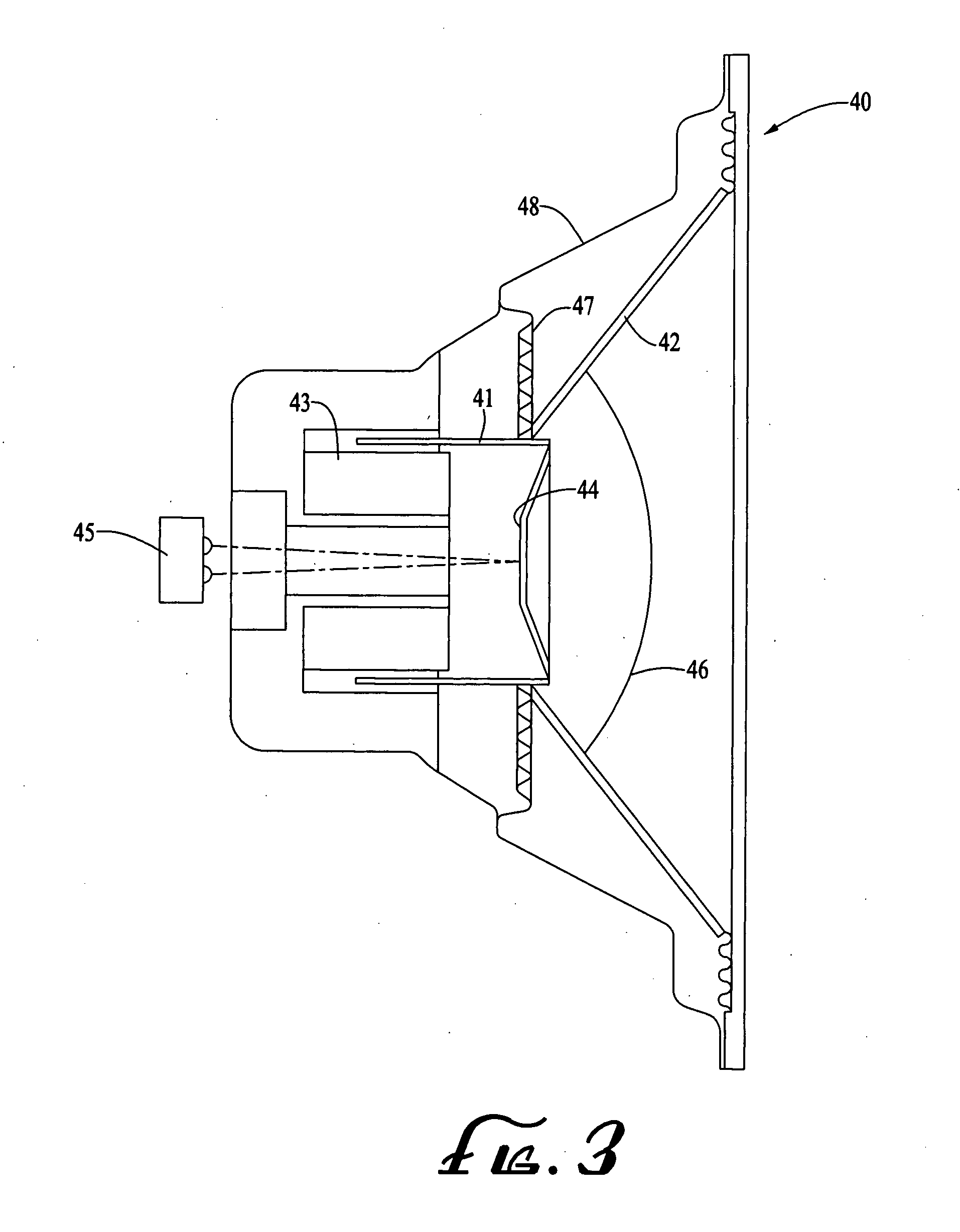 Speaker system for musical instruments