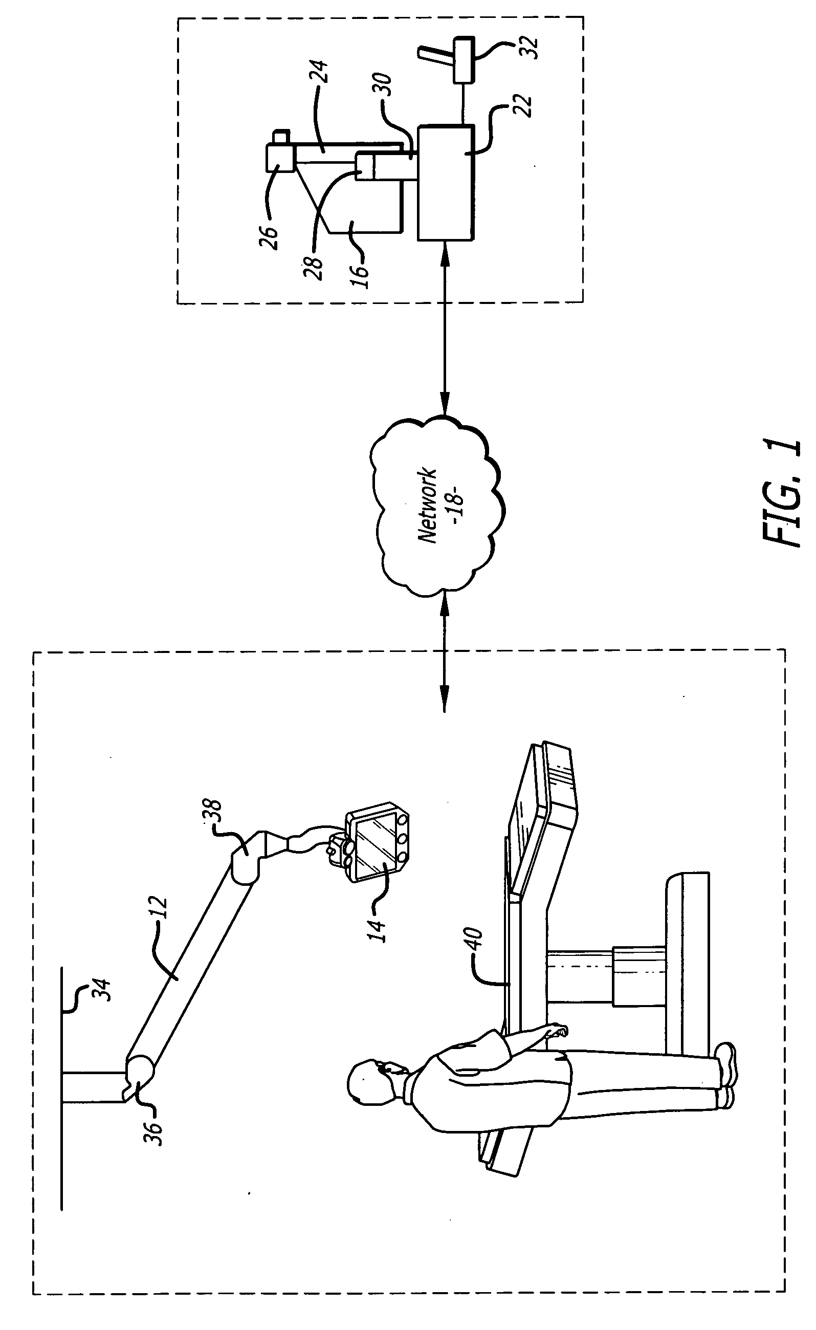 Remote presence system mounted to operating room hardware