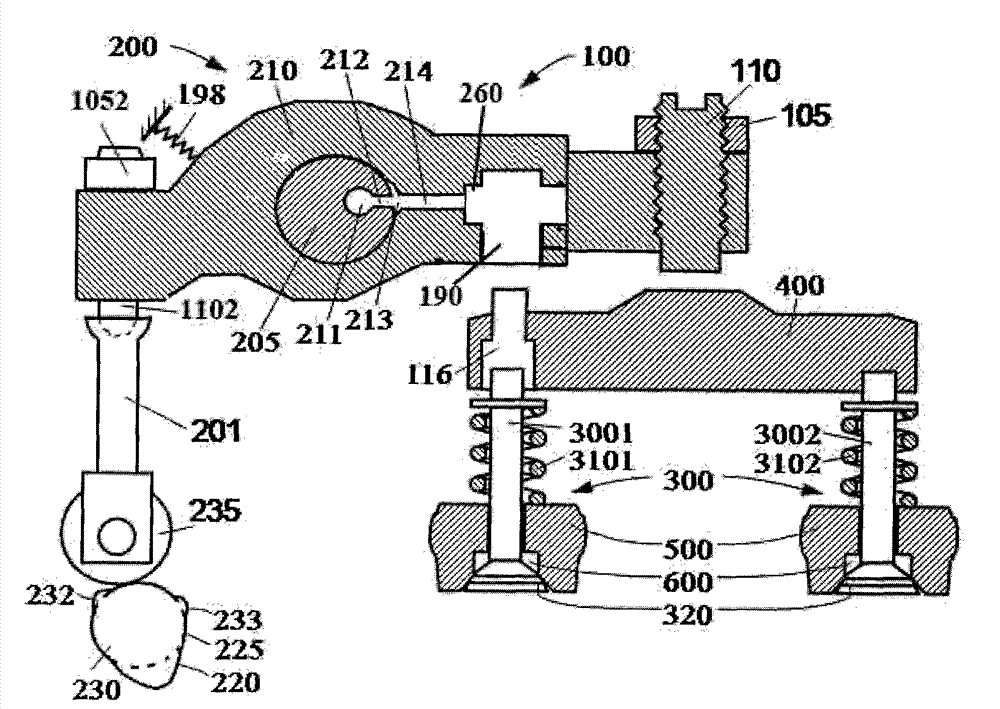 Improved engine brake device