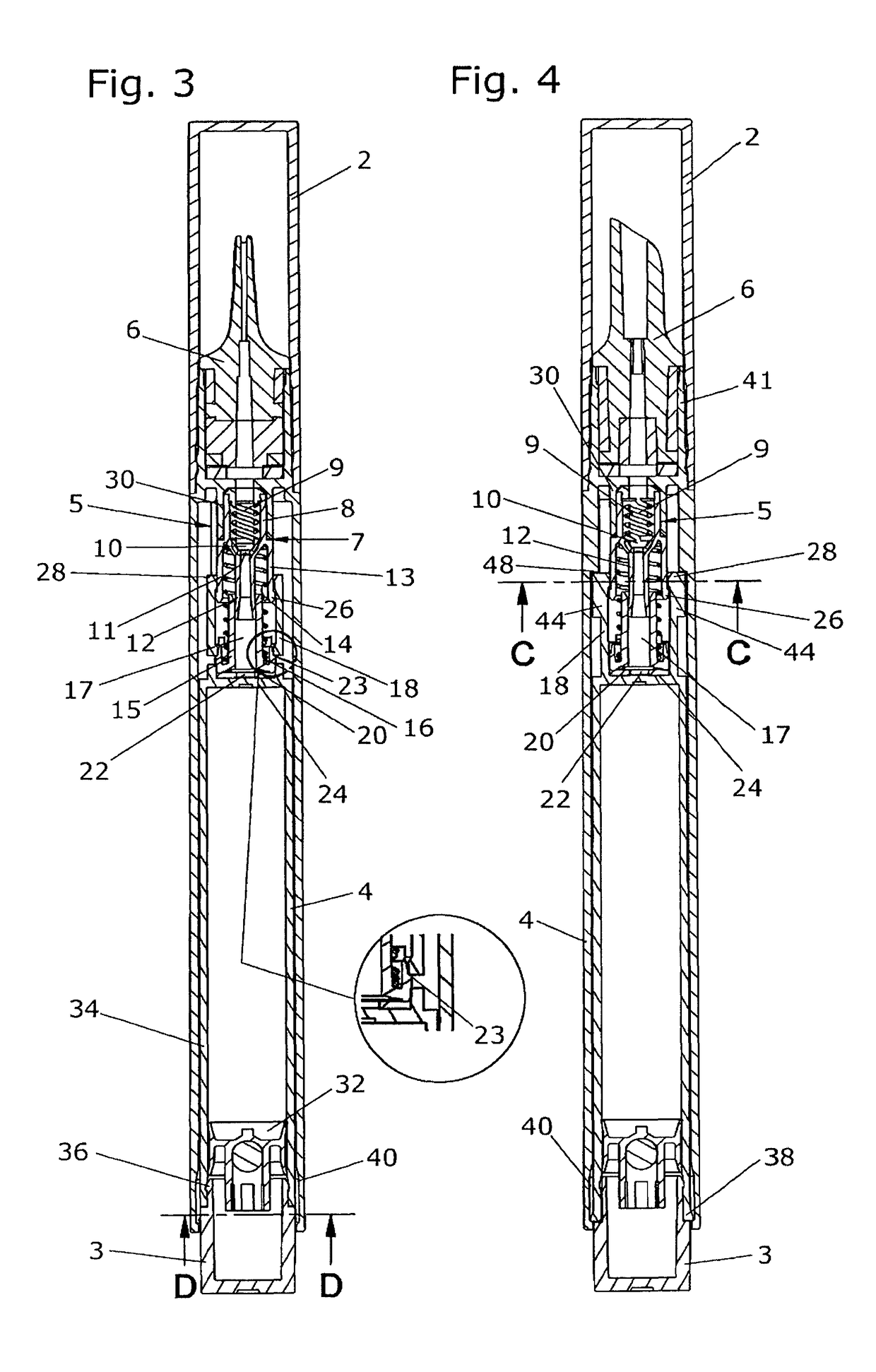 Metering dispenser for discharging an in particular pasty or viscous material, such as cosmetic creams, adhesives and the like