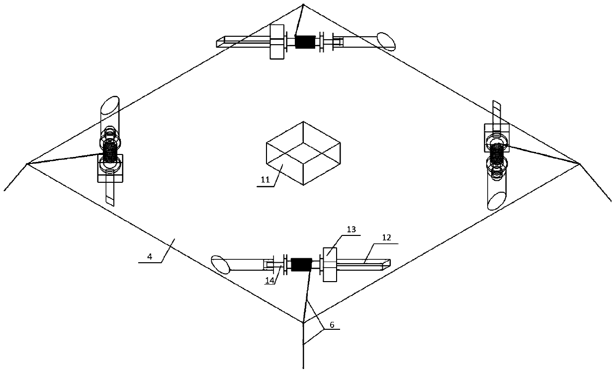 Tandem solar energy cell array device for high altitude balloon