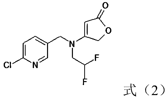 Efficient cyhalothrin and flupyradifurone containing micro-capsule suspension-suspending agent and preparation method thereof