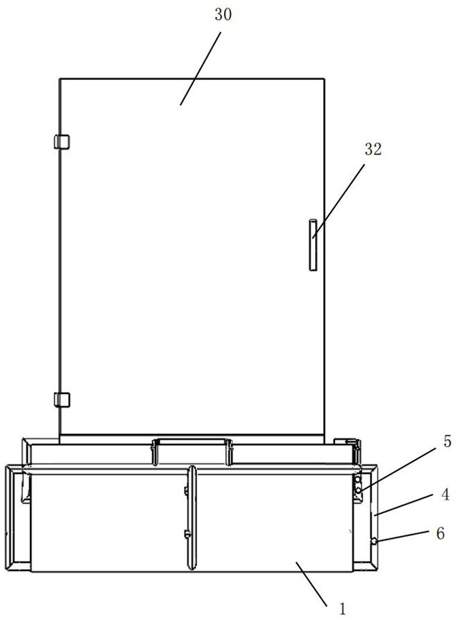 Damping and refrigerating integrated high-power high-frequency induction power supply device